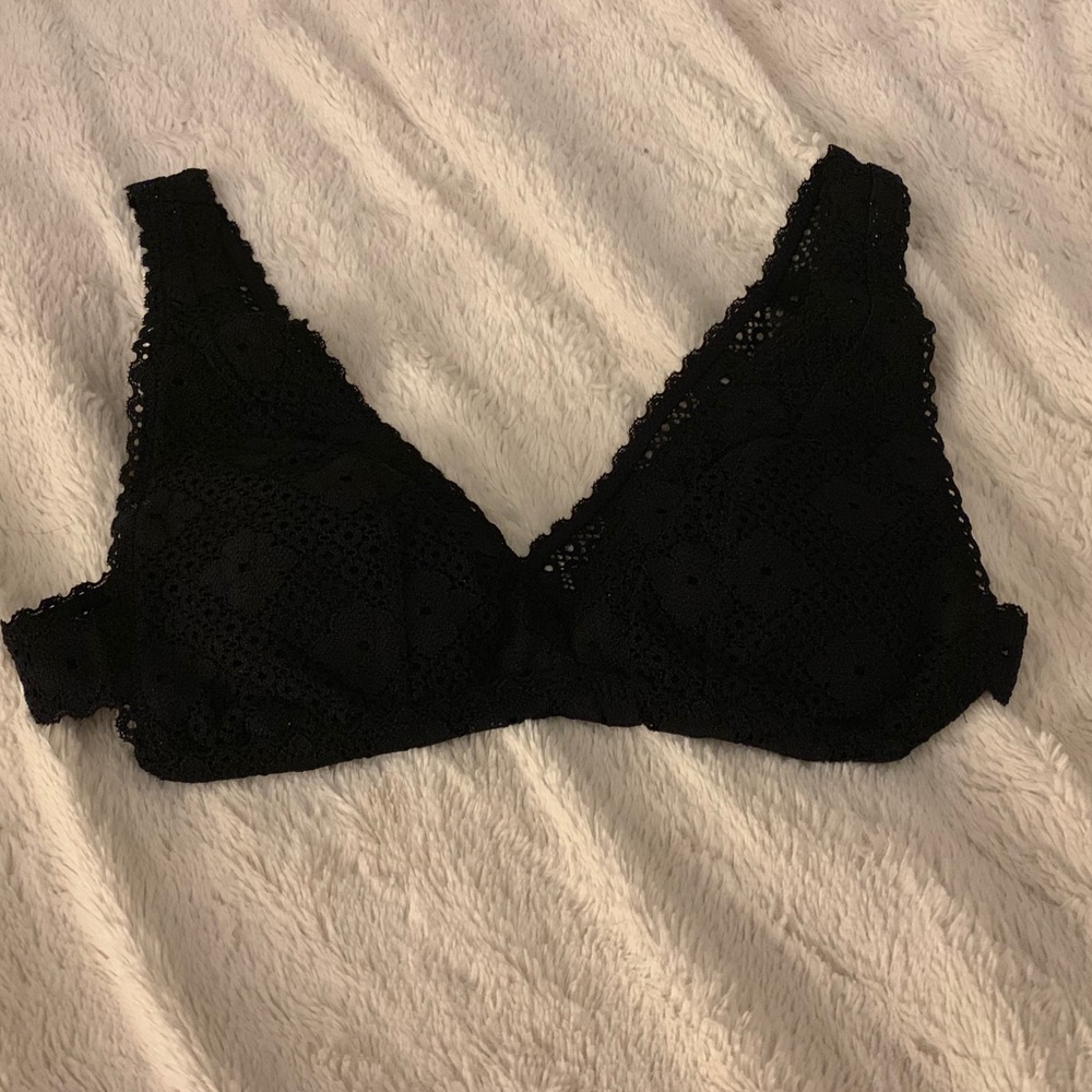 Aerie Island Lace Plunge Bralette